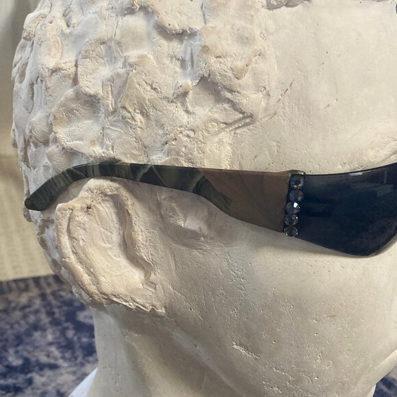 Sunglasses Camo Frame with Gray Lens with light gray Swarovski Crystal Accents - Picture 12 of 15